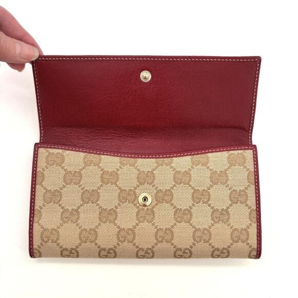 Vintage Gucci Continental Wallet - Picture 4 of 11